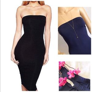 •Chic BodyCon Tube Dress• Dark Blue